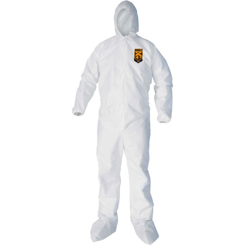 KleenGuard™ Coveralls With Hood Andboot Med 25/Cs