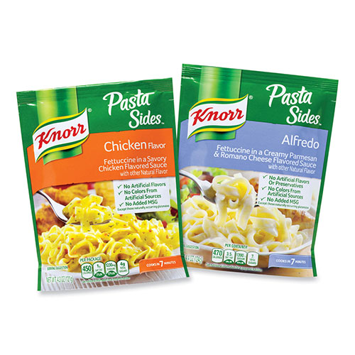Knorr® Alfredo and Chicken Pasta Sides, 4.4 oz Packet, 8 Packets/Pack