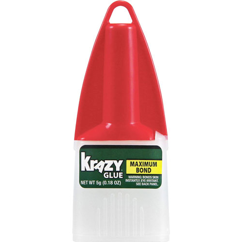 Krazy Glue Maximum Bond Krazy Glue, 0.18 oz. Extra Strong, Durable, Precision Tip