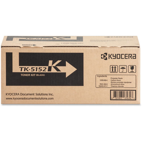 Kyocera Toner Cartridge f/6035/6535, 12,000 Page Yield, Black