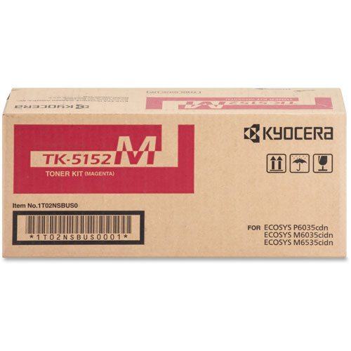 Kyocera Toner Cartridge f/6035/6535, 10,000 Page Yield, Magenta