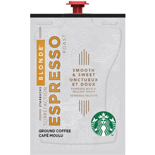 Flavia™ Portion Pack Starbucks Blonde Espresso Coffee - Compatible with Flavia - Blonde - 72 / Carton