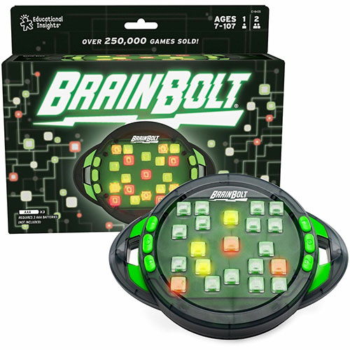 Learning Resources BrainBolt Memory Game, Theme/Subject: Learning, Skill Learning: Memory, Sequencing, Patterning, Visual, 7 Year & Up