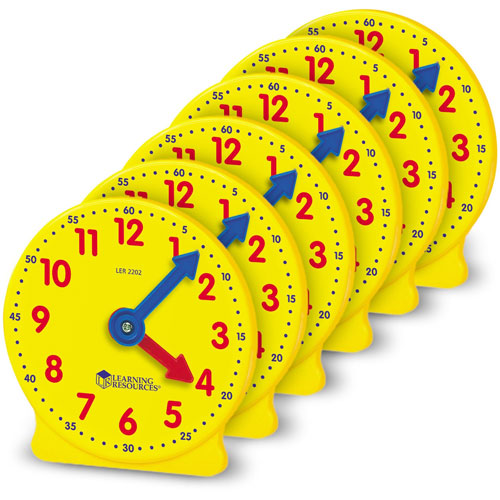 Learning Resources Classroom Clock Kit , Additional Set