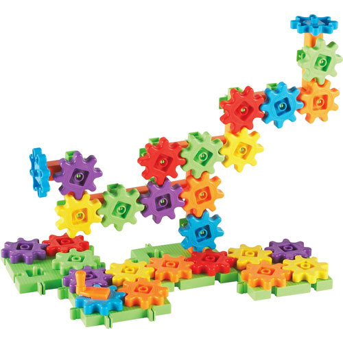 Learning Resources Gears Starter Building Set, 60 Pieces, Assorted