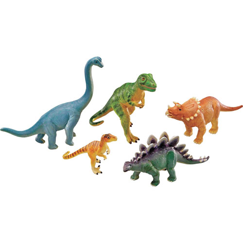 Learning Resources Jumbo Dinosaurs, Ages 3+, 5/ST, Ast