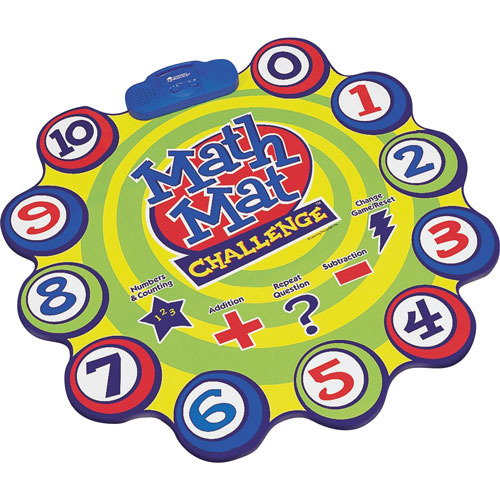 Learning Resources Math mat Challenge Game, Age 4-Up,