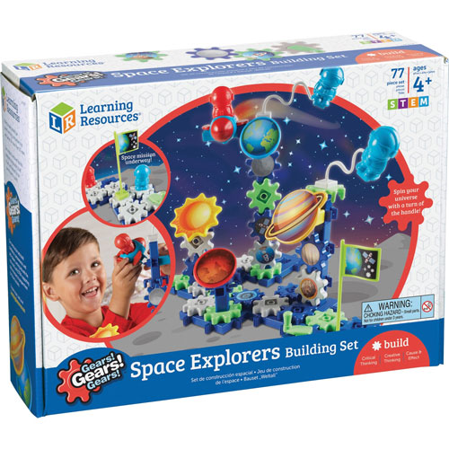 Learning Resources Space Explorers Building Set, 11"Wx14-3/5"Lx4-1/10"H, Multi