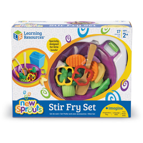 Learning Resources Stir Fry Set, 17/ST, Assorted
