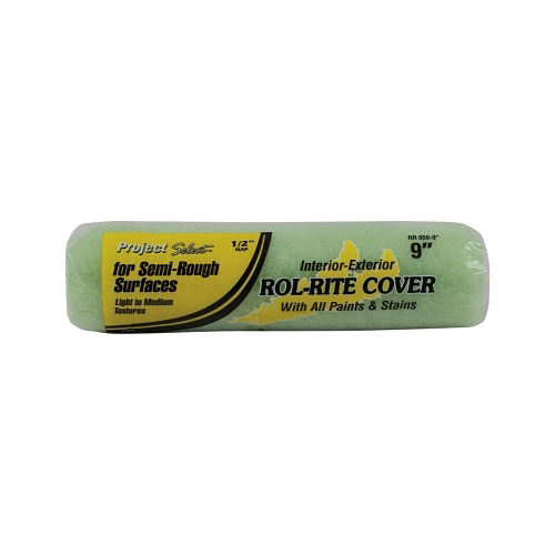 Linzer Rol-Rite Roller Covers, 7 in, 3/8 in Nap, Knit Fabric