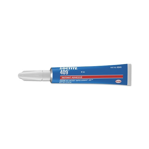 Loctite 409™ Super Bonder® Instant Adhesive, General Purpose Gel, 20 g, Tube, Clear
