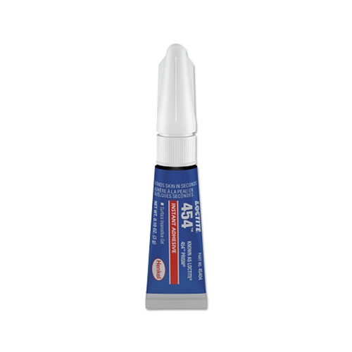Loctite 454™ Prism® Instant Adhesive, Surface Insensitive Gel, 3 g, Tube, Clear