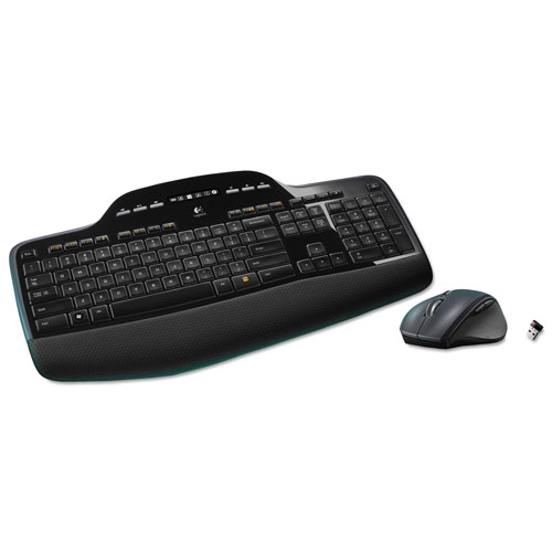Logitech MK710 Wireless Keyboard + Mouse Combo, 2.4 GHz Frequency/30 ft Wireless Range, Black