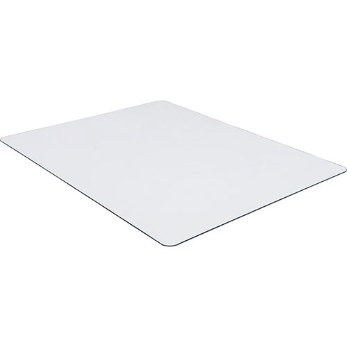 Lorell Chairmat, Tempered Glass, 48"Wx60"Lx1/4"H, Clear