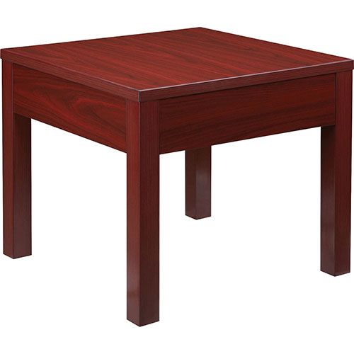 Lorell Corner Table, 24"x24"x20", Mahogany