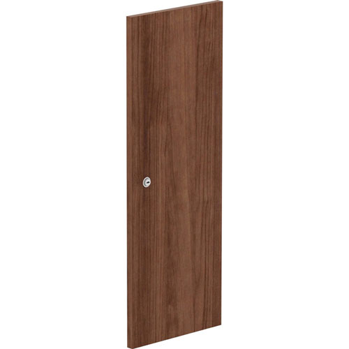 Lorell Cubby Storage Long Locker Door, Long x 11.8" x 0.8" Depth x 31.1" Height, Walnut
