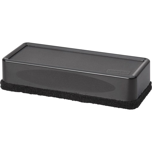 Lorell Dry-Erase Board Eraser, 2-3/16" x 5-3/16" x 1-5/16", Black