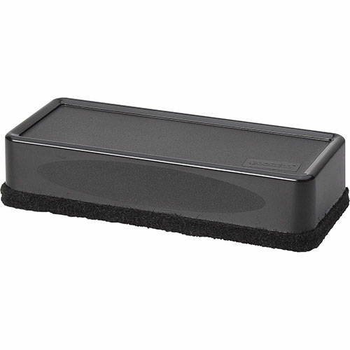Lorell Dry-erase Board Eraser, Black, 12/Box