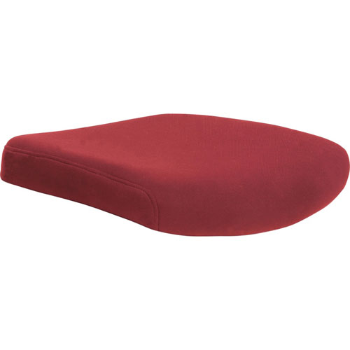 Lorell Fabric Slipcover, 19.70" Length x 19.70" Width, Fabric, Red, 1 Each