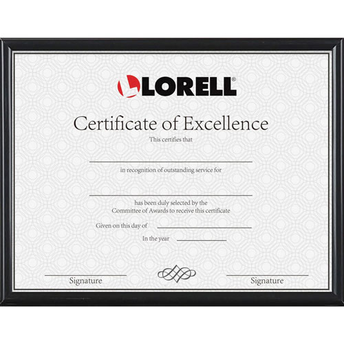 Lorell Frame, 8-1/2"Wx11"H, Black