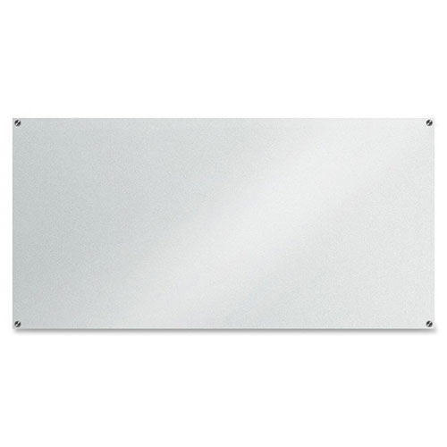 Lorell Glass Dry-Erase Board, 72"x36", Frost