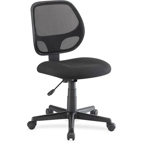 Lorell Multi Task Chair, 23-1/4" x 25-1/2" x 39", Black