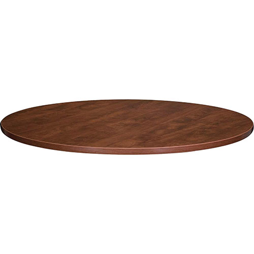 Lorell Round Conference Tabletops, 48" Diameter, Cherry