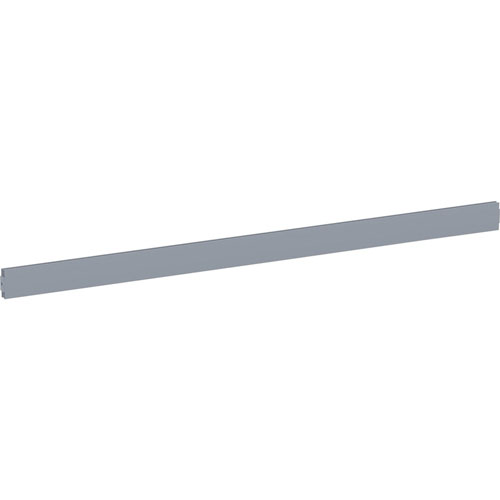 Lorell Single-Wide Panel Strip for Adaptable Panel System, 33.1" x 0.5" Depth x 1.8" Height, Aluminum, Silver
