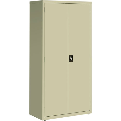 Lorell Storage Cabinet, 36"x18"x72", Putty