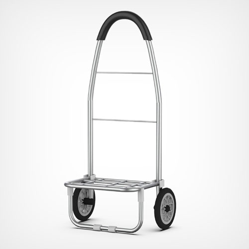 LuxDisinfect Electrostatic Backpack Sprayer Cart - Aluminum - 18" Length x 10" x 30", - Multi - 1 / Carton