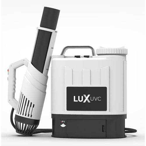 LuxDisinfect Electrostatic Backpack Trigger Sprayer - Suitable For Disinfecting - Electrostatic - 18.5", - 10" Width - 1 / Each - Multi