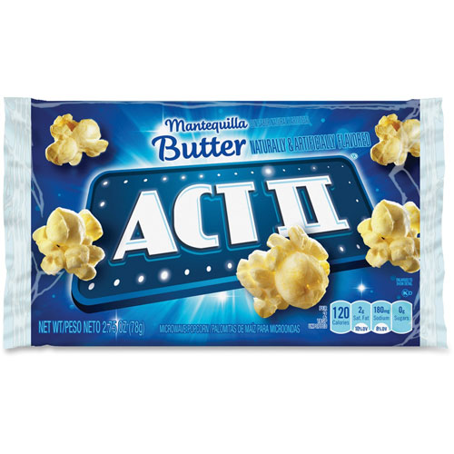 Marjack Butter Popcorn, 2.75oz., 36/CT