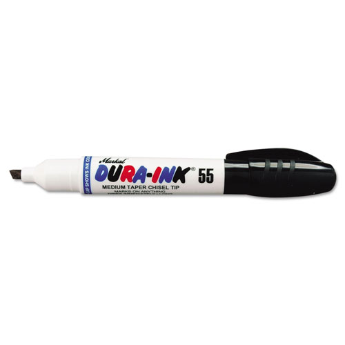 Markal Dura-Ink 25 King Size Marker 96223, Fine Bullet Tip, Black