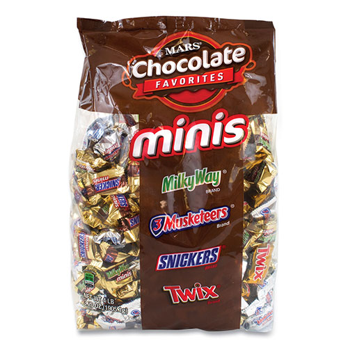 Mars Chocolate Favorites Minis Variety Mix, 240 Pieces, 67.2 oz Bag