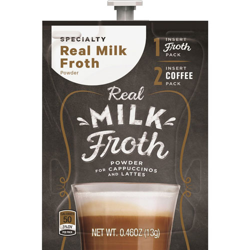 Mars Drinks Real Milk Froth Powder f/Cappuccinos, 72/CT, WE