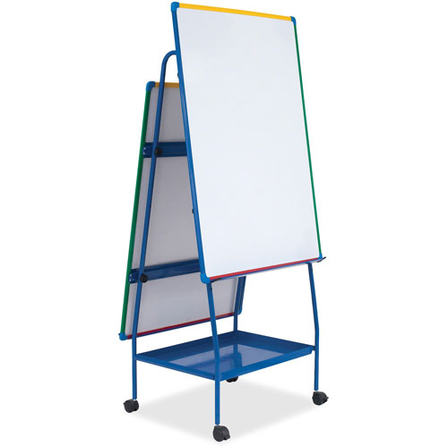 MasterVision™ Magnetic Creation Station 2-sided Easel, 29-18/25" x 4" x 59-13/20"