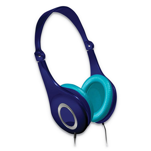 Maxell Safe Soundz Volume Limiting Noise Cancellation Headphone, Blue