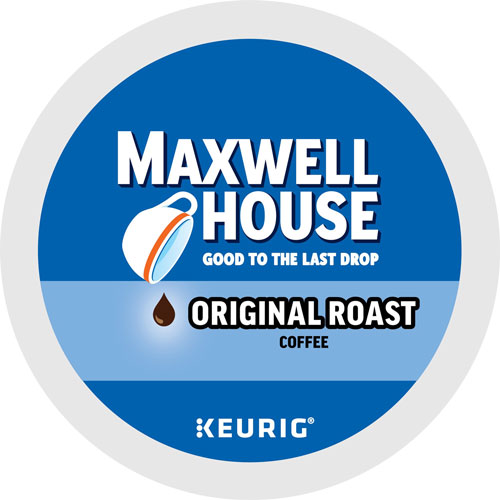 Maxwell House® K-Cup Original Roast Coffee - Compatible with Keurig Brewer - Medium - 24 / Box