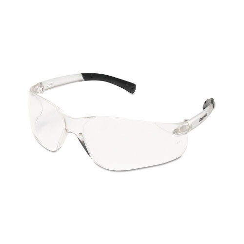 MCR Safety BearKat® BK1 Series Safety Glasses, Clear Lens, MAX6® Anti-Fog, Duramass® Scratch-Resistant, Clear Frame