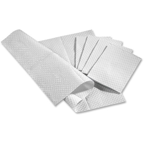 Medline Pro Towels, Two-Ply, 13"x18", 500/BX, White