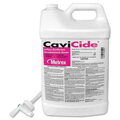 Metrex Cavicide Disinfectant/Cleaner, w/ Spigot, 2-1/2 Gallon