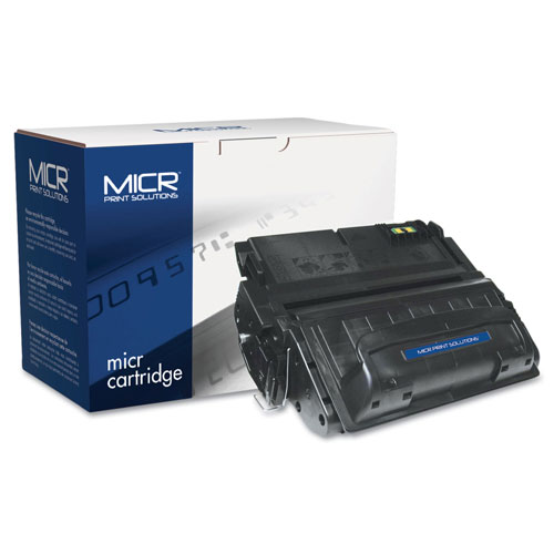 MICR Print Solutions Compatible Q5942A(M) (42AM) MICR Toner, 10000 Page-Yield, Black