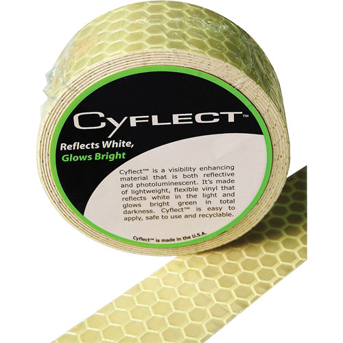 Miller's Creek Honeycomb Safety Tape, Fluorescent Green, 1.5""w x 5'l, 1 Roll