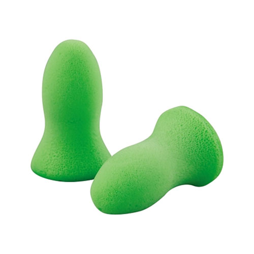 Moldex Meteors™ Disposable Earplugs, Foam, Green, Uncorded