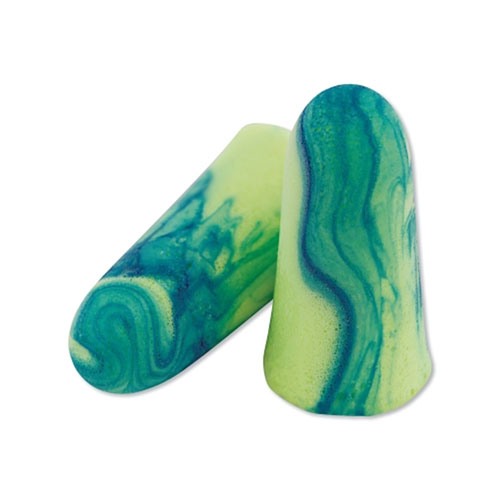 Moldex Soothers™ Moisturizing Disposable Earplugs, Soft Foam, Blue/Green, Uncorded