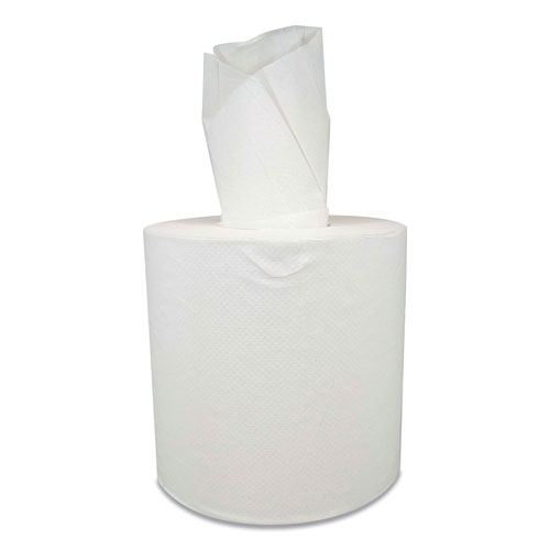 Morcon Paper Morsoft Center-Pull Roll Towels, 2-Ply, 8" dia., 500 Sheets/Roll, 6 Rolls/Carton