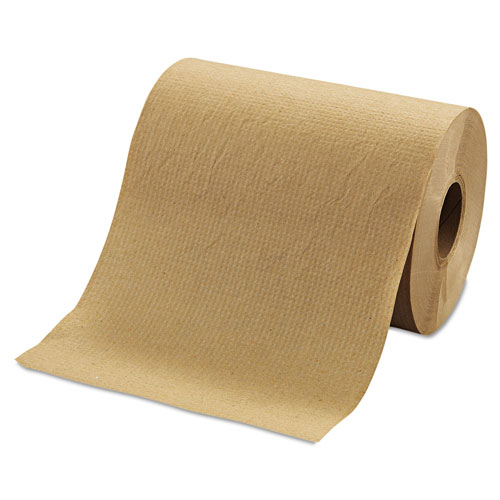 Morcon Paper Morsoft Universal Roll Towels, 8" x 350 ft, Brown, 12 Rolls/Carton