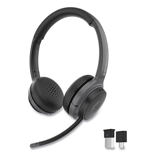 Morpheus 360® HS6500SBT Advantage Wireless Stereo Headset with Detachable Boom Microphone