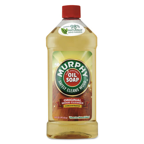 Murphy Oil Oil Soap Concentrate, Fresh Scent, 16 oz Bottle, 9/Carton