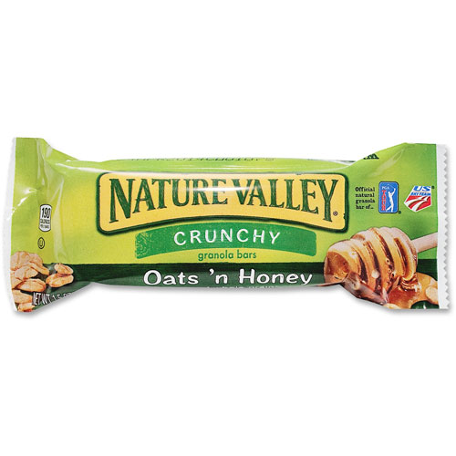Nature Valley® Granola Bars, Crunchy, 1.5 oz, 18/BX, Oats 'N Honey